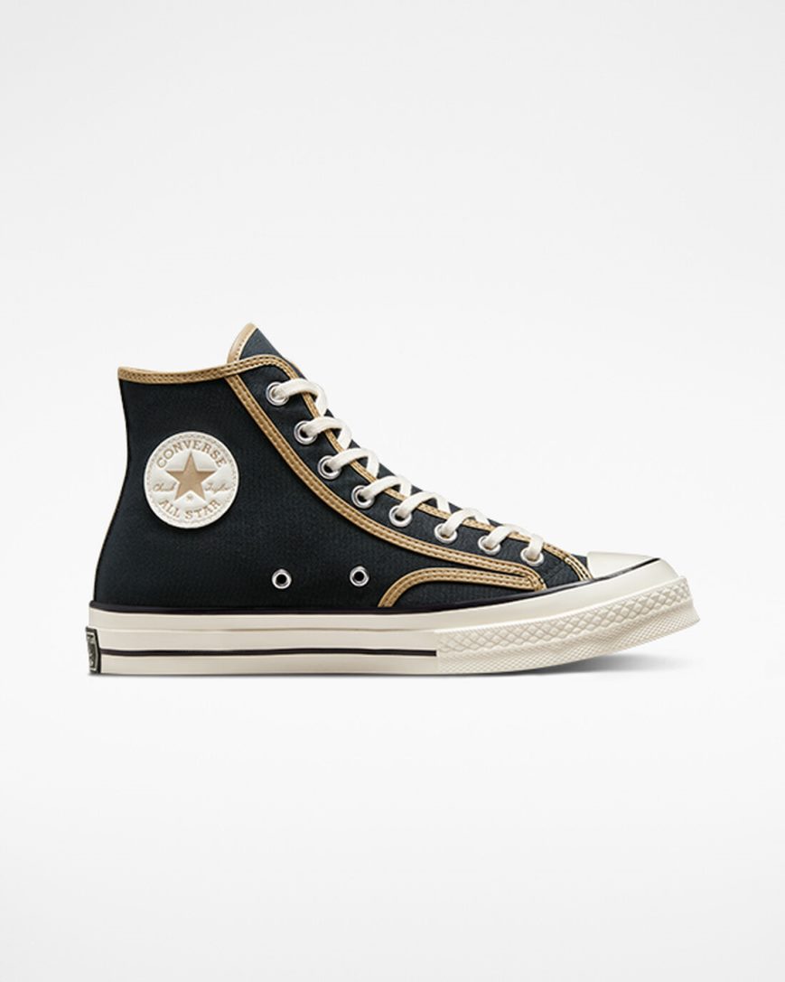 Women\'s Converse Chuck 70 Workwear High Top Shoes Black / Khaki | AU 16CE0U